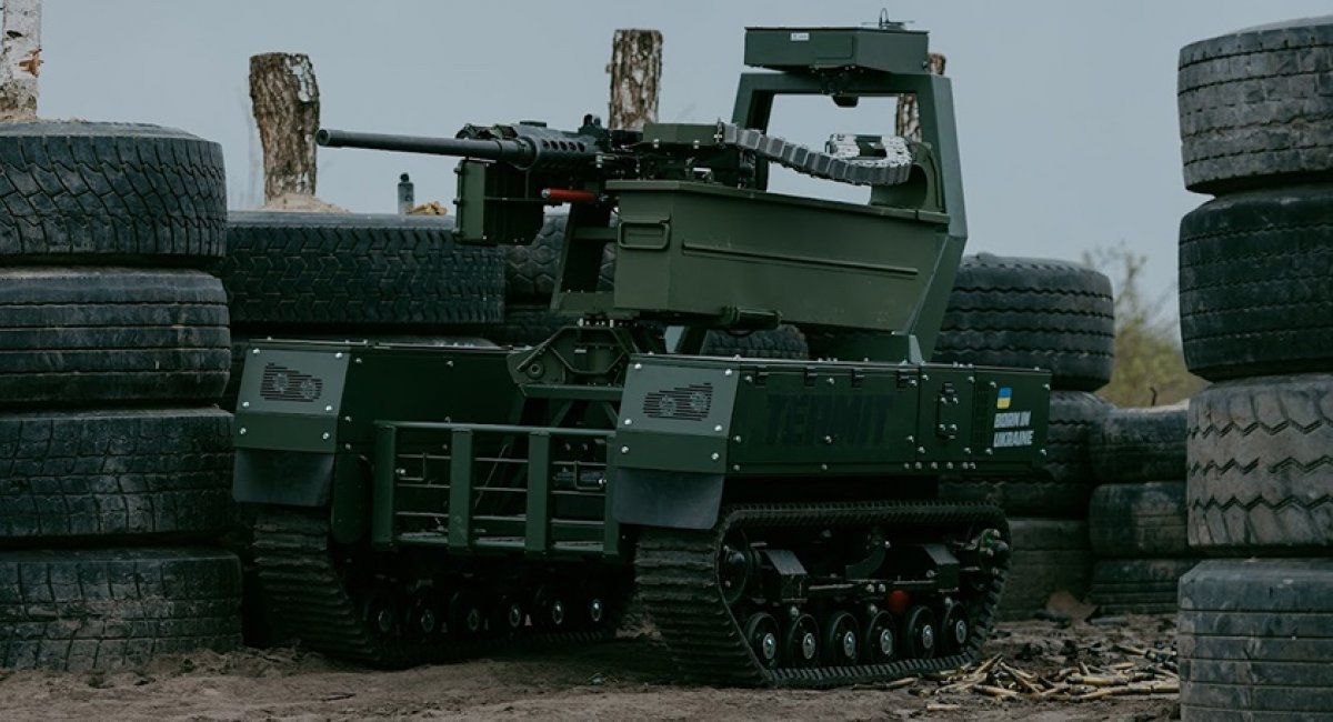 The Termit ground robot / Photo credit: Tencore