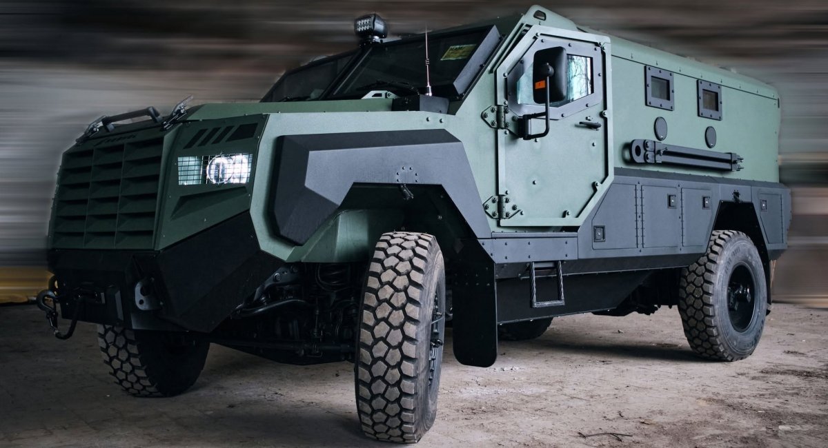 Roshel Senator MRAP armored vehicle / Photo credit: the State Transport Special Service of Ukraine