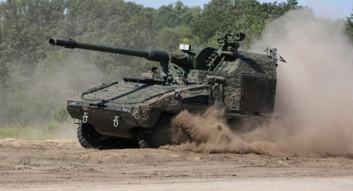 RCH 155 (aka Radhaubitze 155) artillery system / Photo credit: KNDS