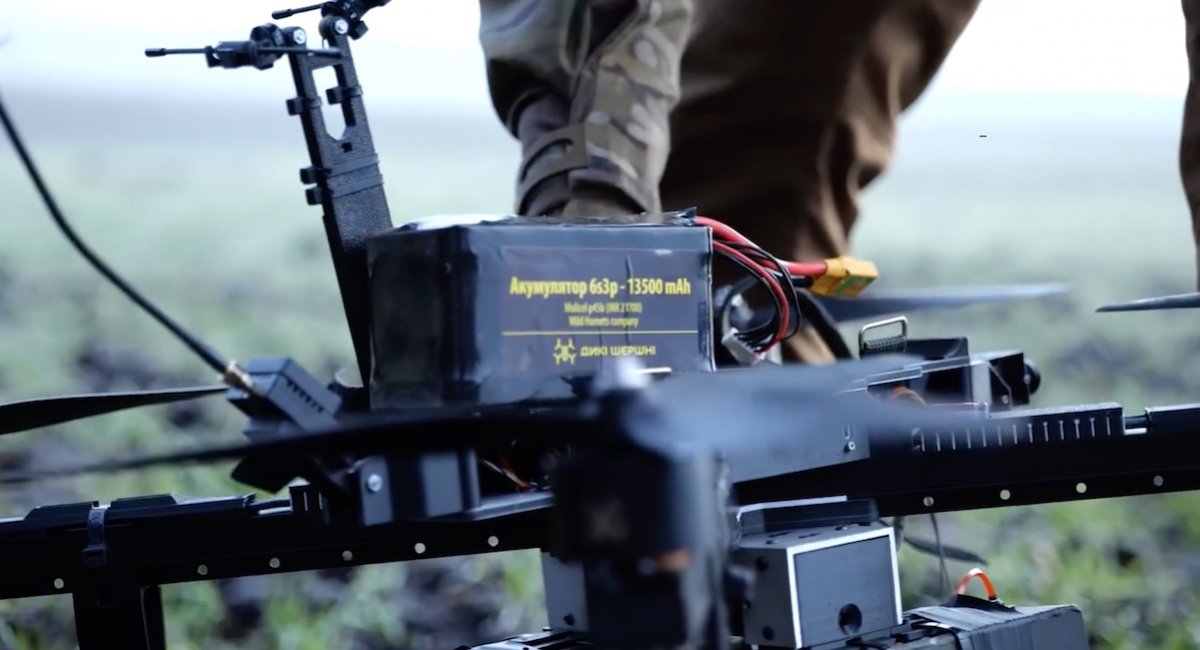 This advanced drone is helping Ukrainian marines crush russian forces / screenshot from video 