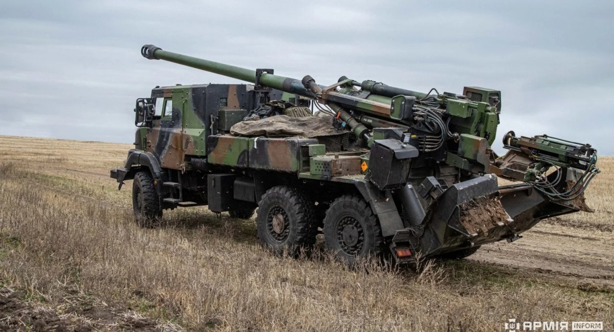 Caesar 6x6 wheeled artillery system / Photo credit: Natalia Kravchuk, ArmyInform