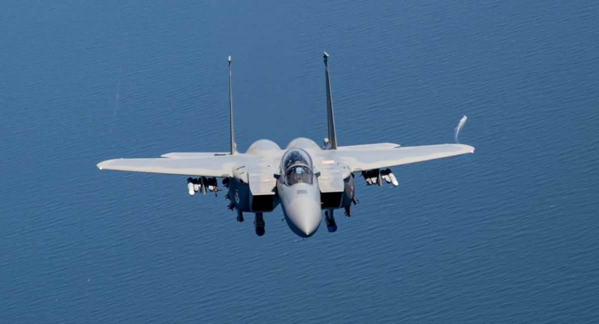  F-15EX Eagle II fighter jet / Photo credit: U.S. Departament of War