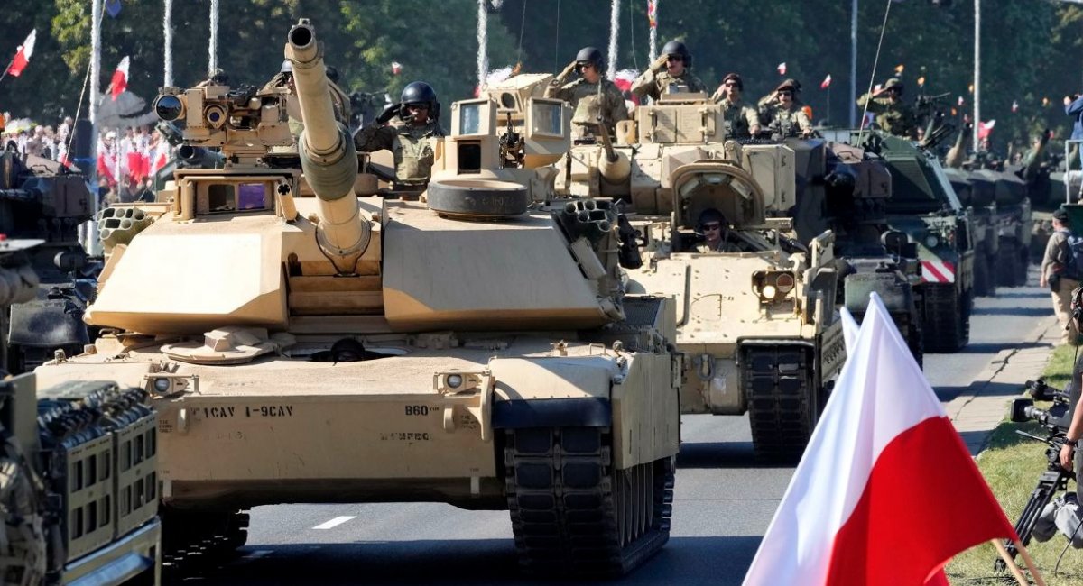 Photo for illustration / US-made Abrams tanks are displayed during a massive military parade to celebrate the Polish Army Day in Warsaw.Czarek Sokolowski/AP