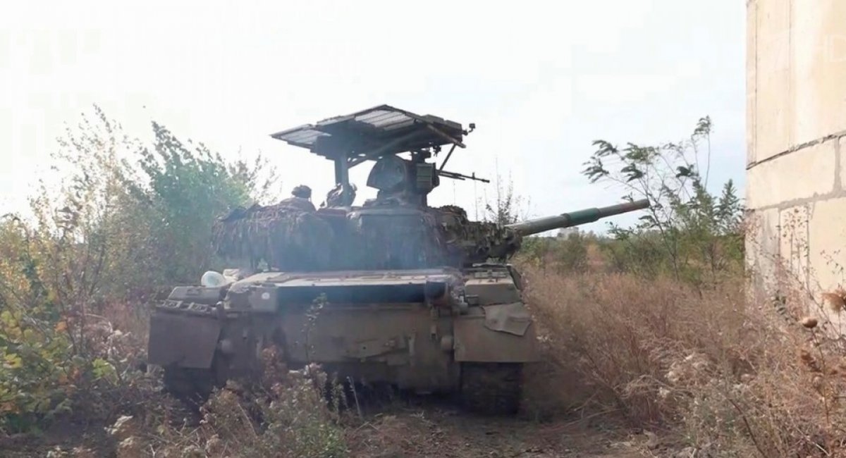 russian occupiers, probably from one of the BARS units / Open source photo