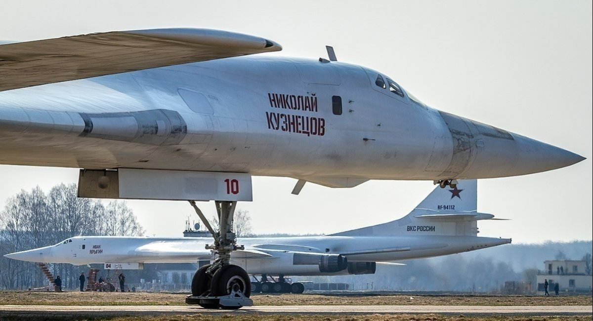 russian Tu-160 supersonic strategic heavy bomber / Open source illustrative photo