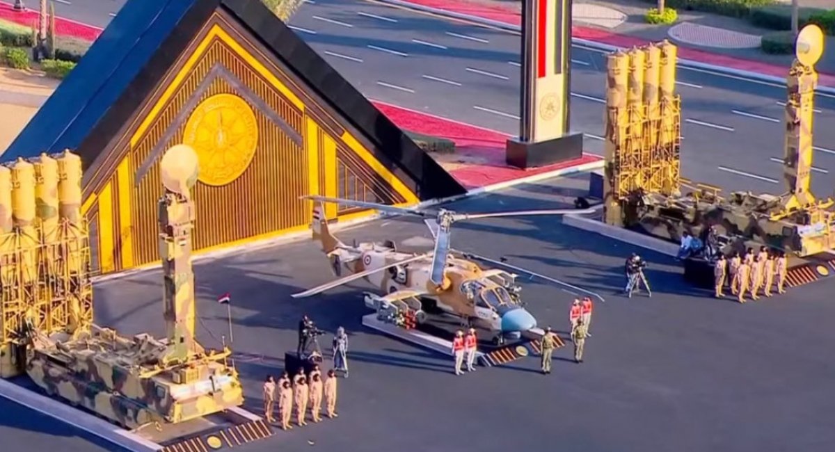 S-300VM air defense system in Egyptian service / Screenshot from Egyptian Presidential Press Service video