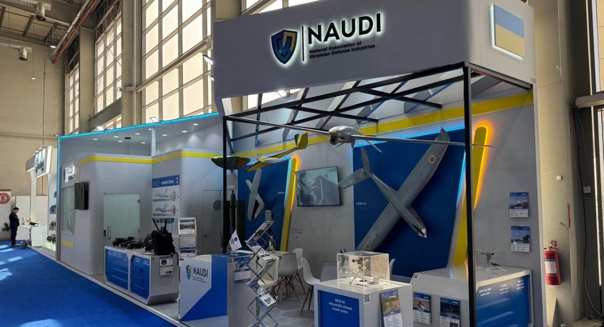 Ukrainian stand at World Defense Show 2024 / Photo credit: NAUDI