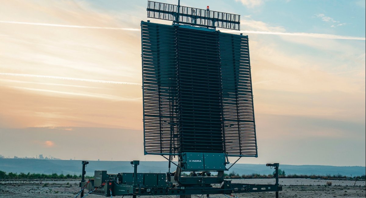 The Lanza LTR-25 tactical early-warning radar / Photo credit: Indra Group 