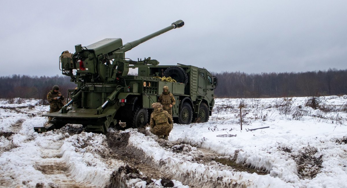 2S22 Bohdana self-propellered howitzer / Illustrative photo credit: ArmyInform. Cropped photo