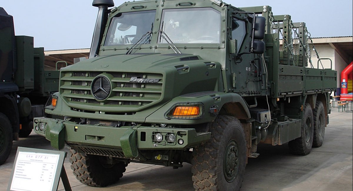 Mercedes‑Benz Zetros GTF 6x6 truck / open source 