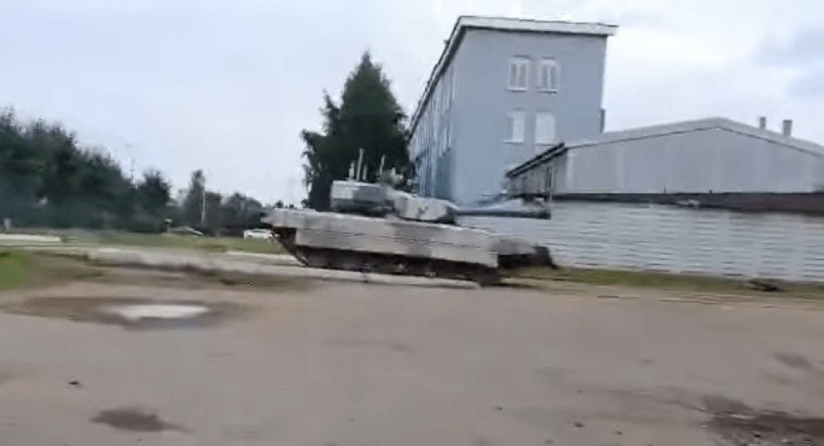The Shturm UGV during trials, Summer 2025 / Video screenshot from Social Media 