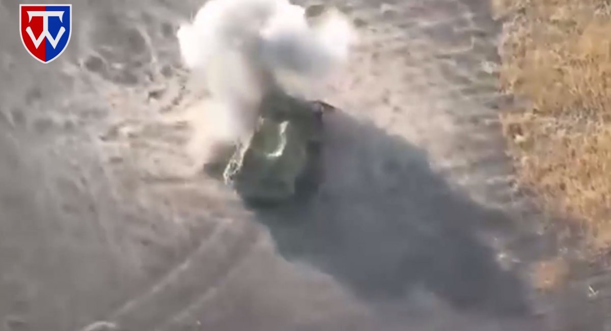 Ukrainian military continues to effectively destroy the russian invaders / video screengrab