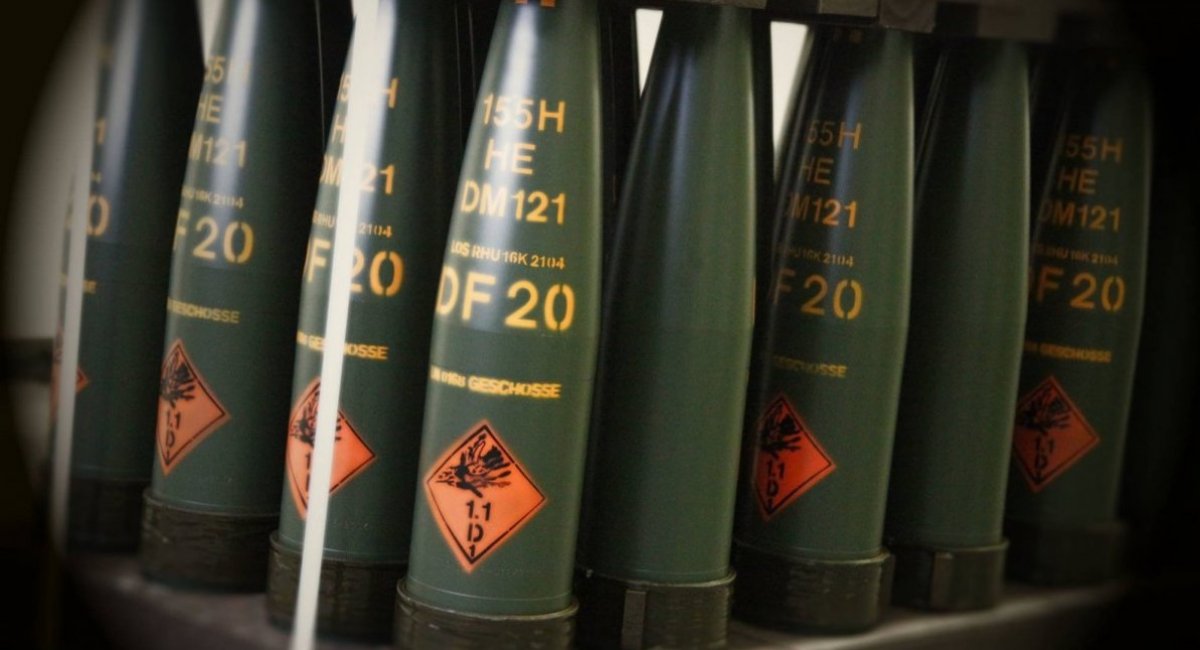 The 155 mm ammunition / Photo credit: Rheinmetall