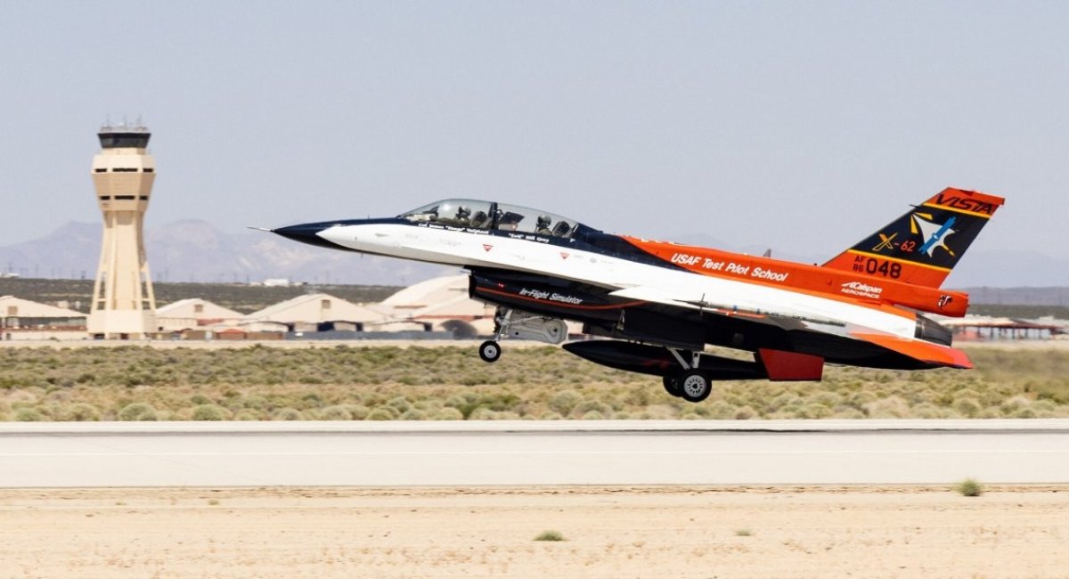 X-62A Vista / Photo credit: Lockheed Martin