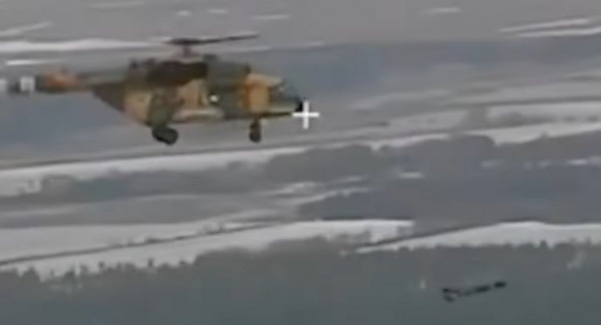 Ukrainian pilots tracks the Shahed drone to a safe zone before opening fire / screenshot from video