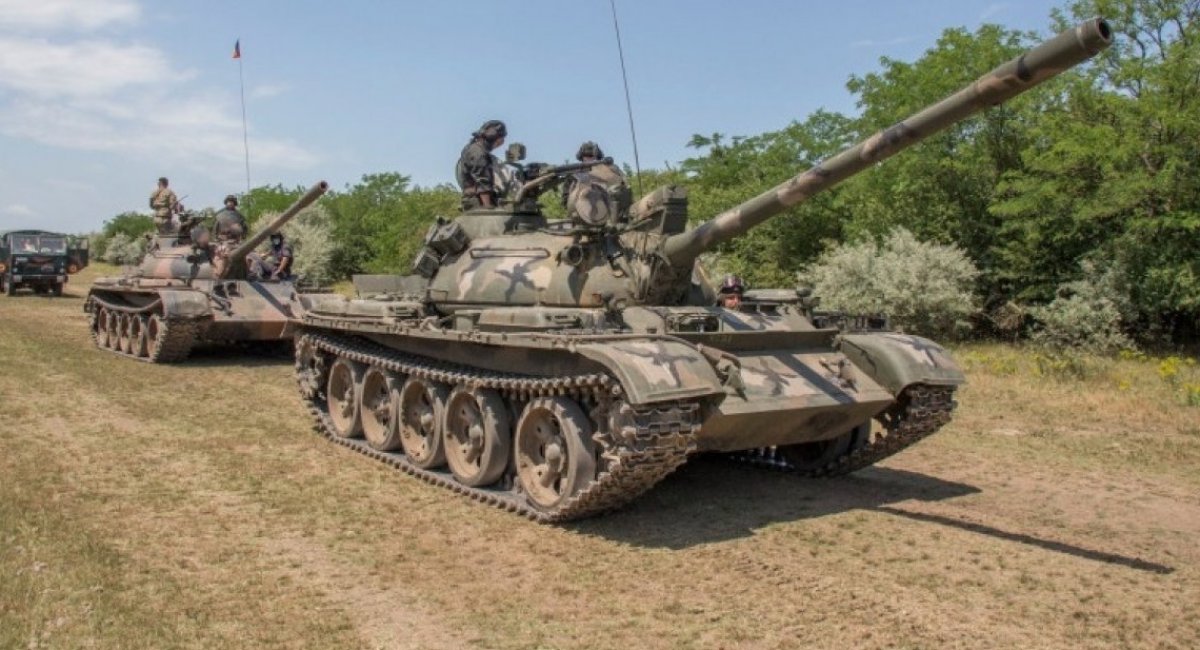 Romanian T-55s during exercises in 2019 / Open-source photo