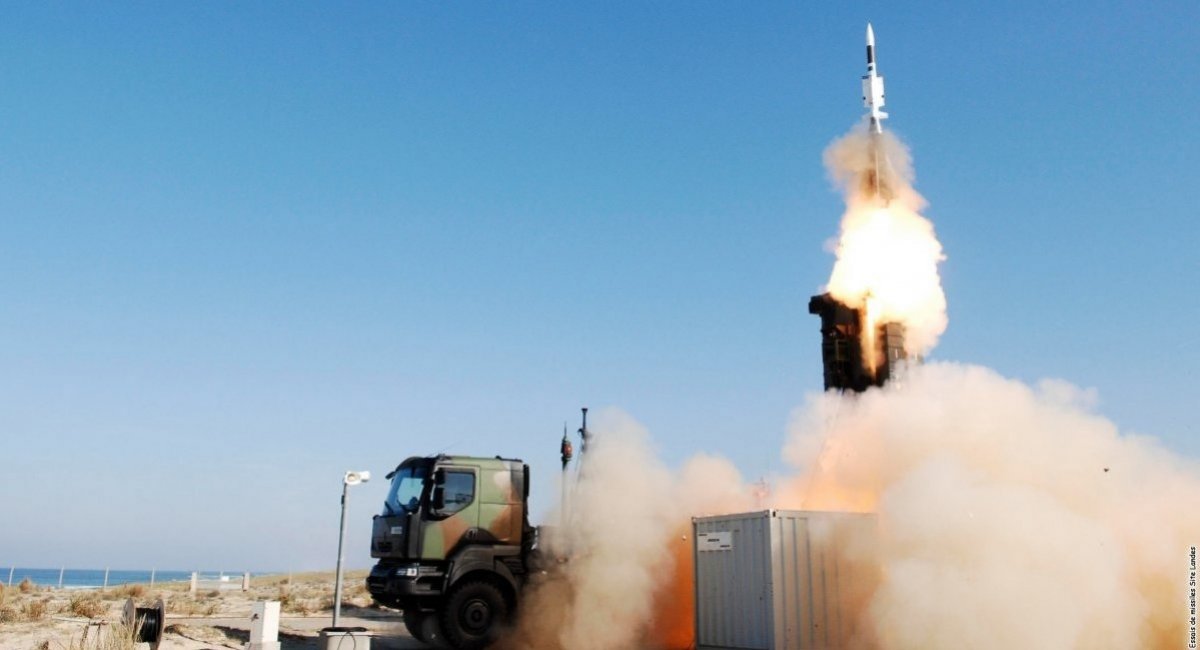 Aster-30 interceptor launched from a SAMP/T / Illustrative photo credit: MBDA