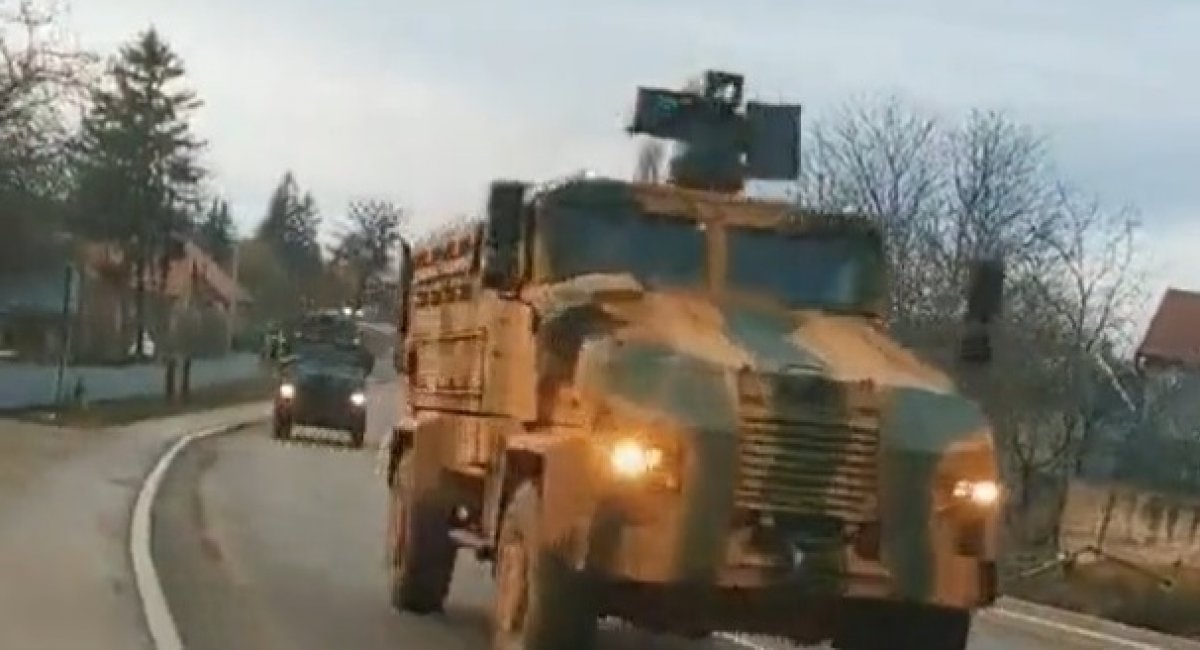 Kirpi with an RCWS on top / Screenshot from a video published by Ukraine Weapons Tracker 