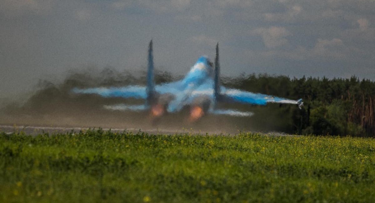Ukraine's Su-27 figher / Open source photo