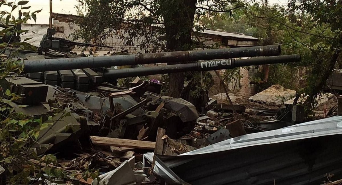 Captured russia's tanks in Kharkiv Oblast / Open source photo