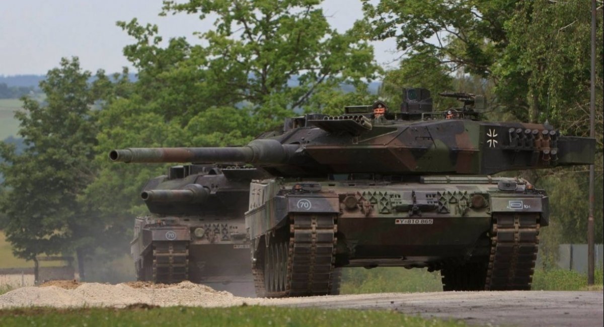 Leopard 2A6 tanks of the Bundeswehr / Open source photo