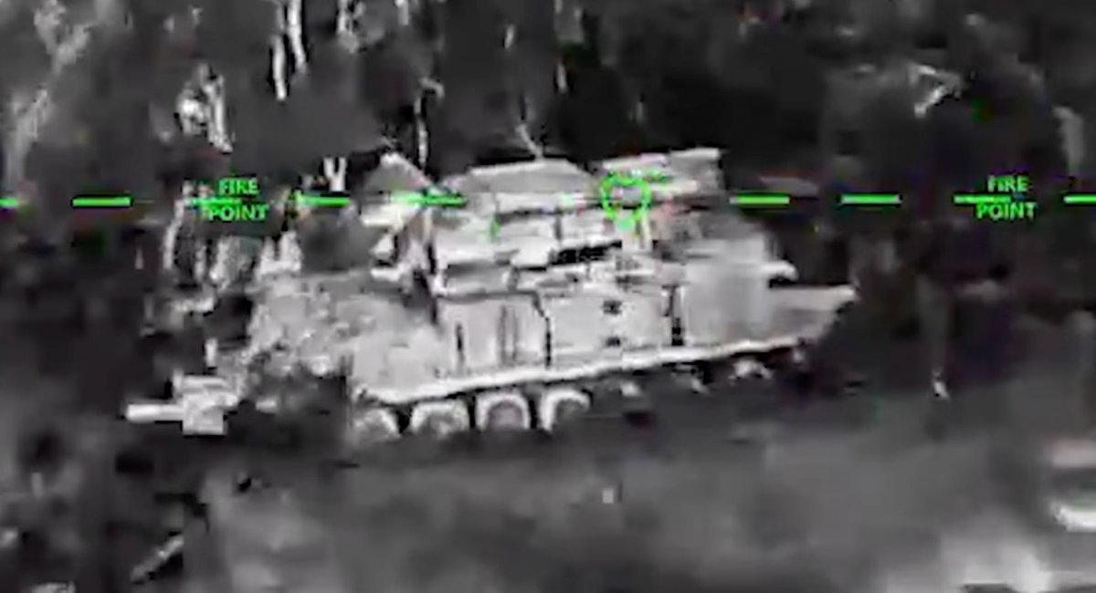 russian Tor-M2 air defense system / screenshot from video  