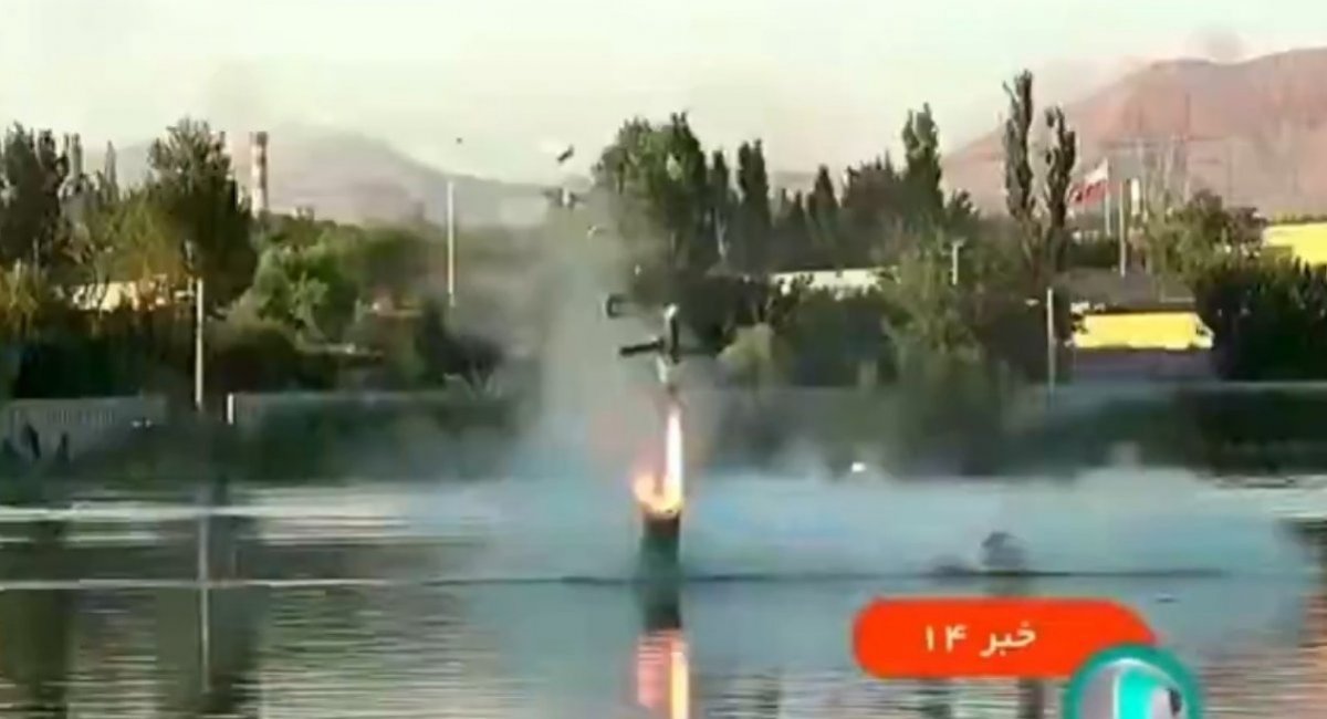 Questions to iran's New Kamikaze Drone For Submarines