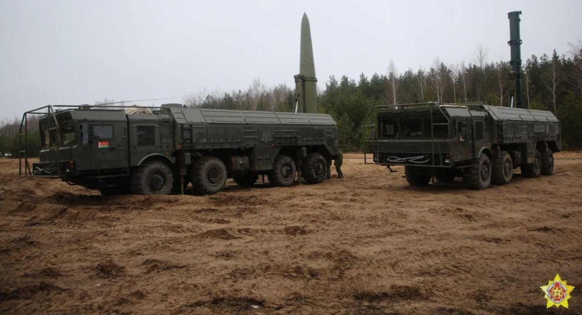 The Iskander balistic missile system is in service with the Belarusian army