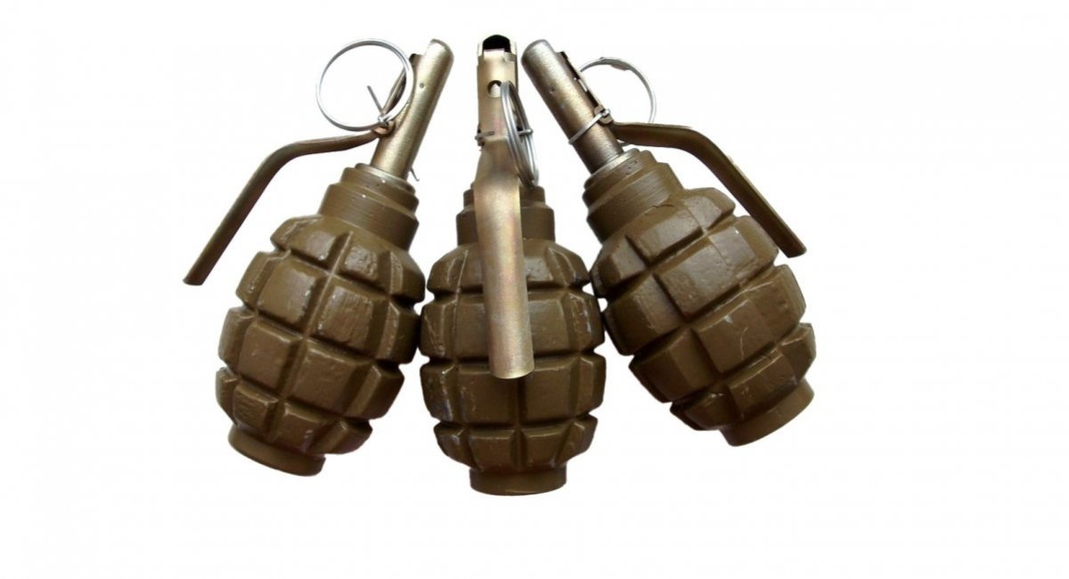 F-1 hand grenades / Illustrative achive image