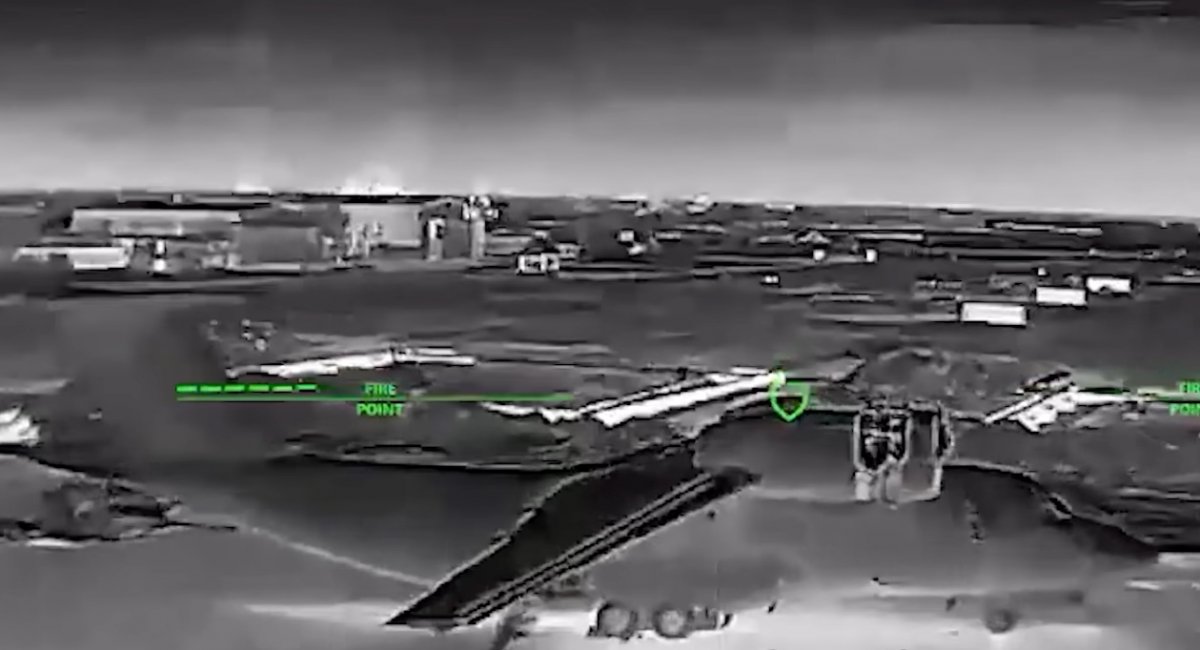 russian An-72P transport aircraft / screenshot from video 