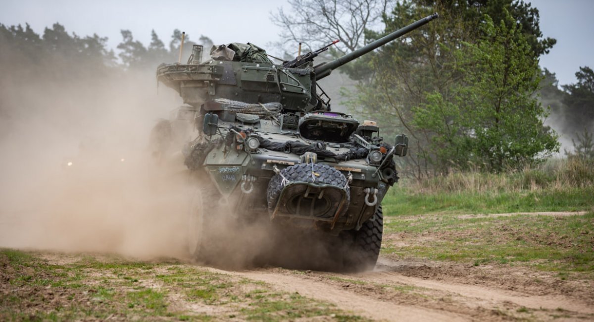 Stryker of the U.S. Army in Poland / Photo credit: the U.S. DoW