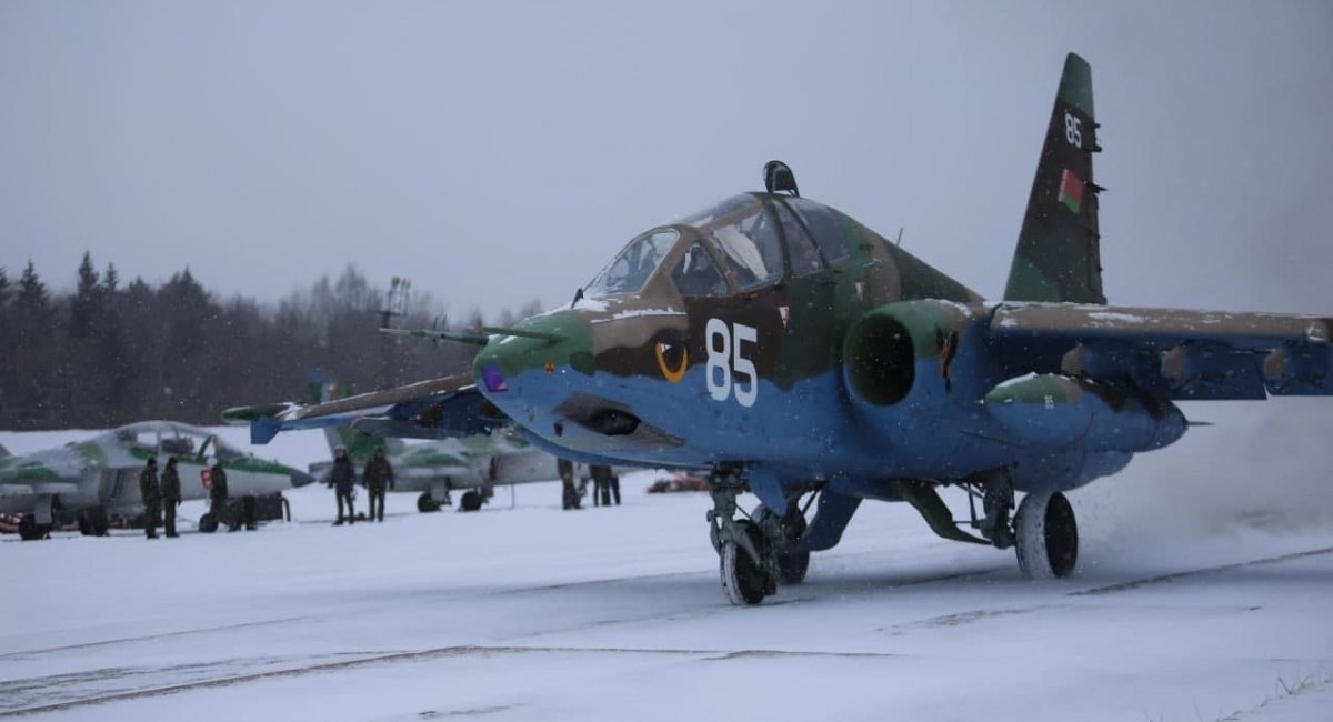 Belarusian Su-25 jet / Illustrative photo from open sources