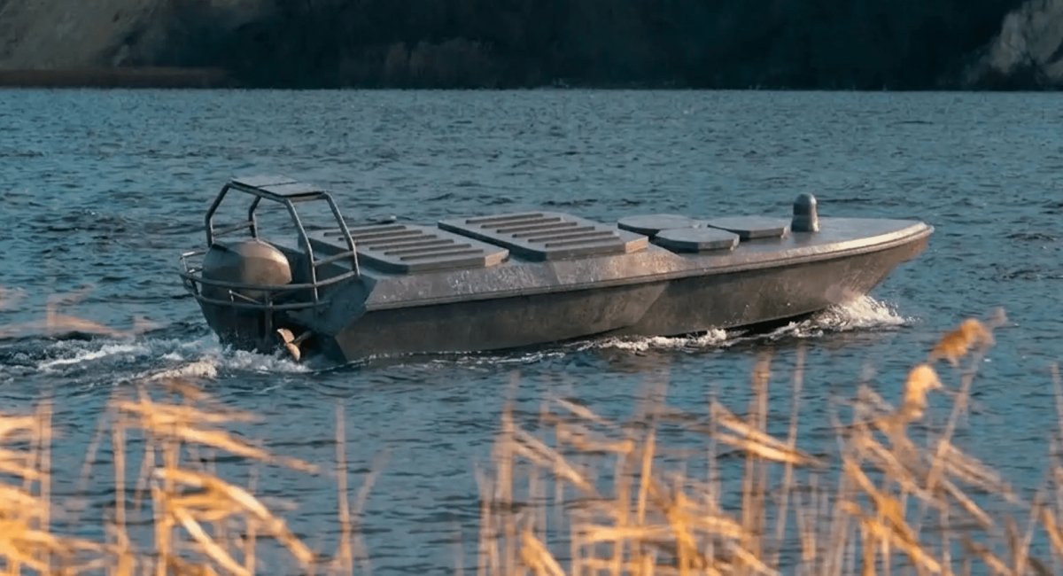 The Katran X1.2 unmanned naval drone / Photo credit: MAC HUB
