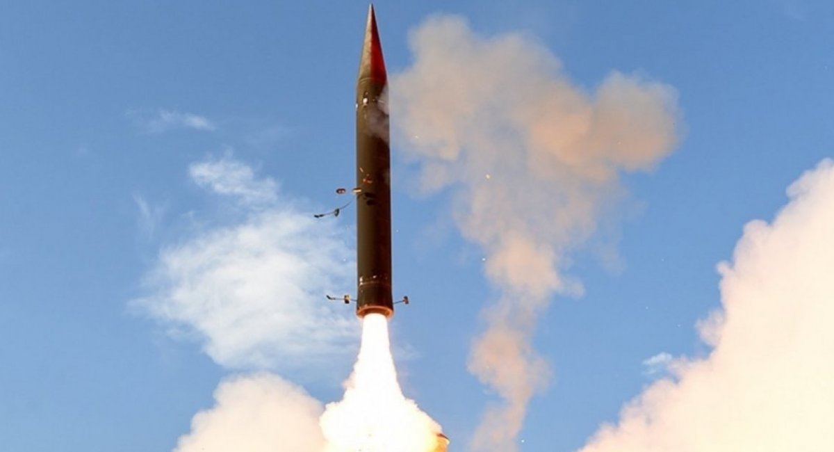 Arrow 3 interceptor missile launch / Photo credit: Israel Aerospace Industries