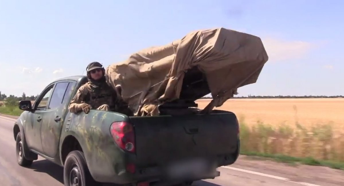 "Mini-Grad on Wheels". Ukrainian Artillerymen Show Custom-made MLRS