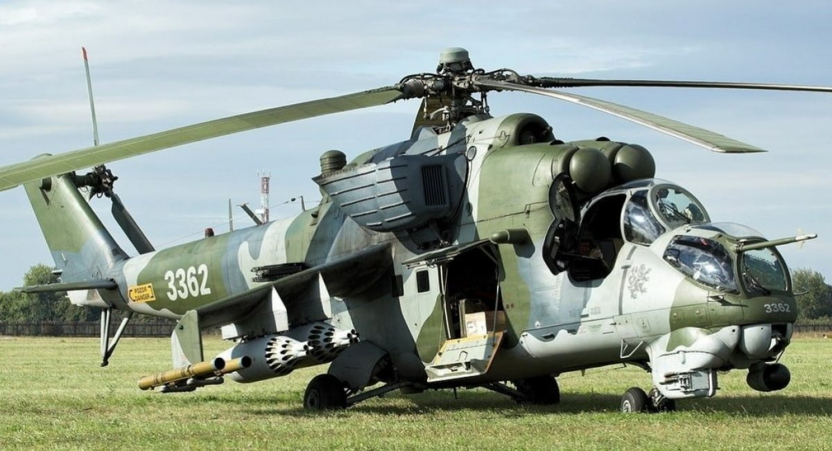 Mi-24 helicopter of the armed forces of the Czech Republic / Illustrative photo from open sources