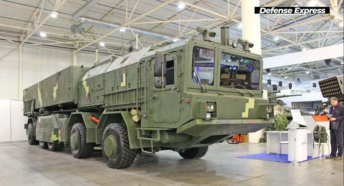 Hrim-2 operational-tactical missile system at the rehearsal of the parade in 2021 / Photo credit: Defense Express