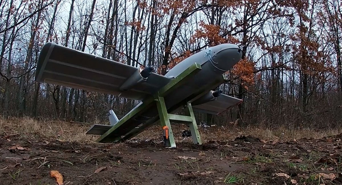 Illustrative photo: a Molniya loitering munition placed on a launch rail / Open-source photo