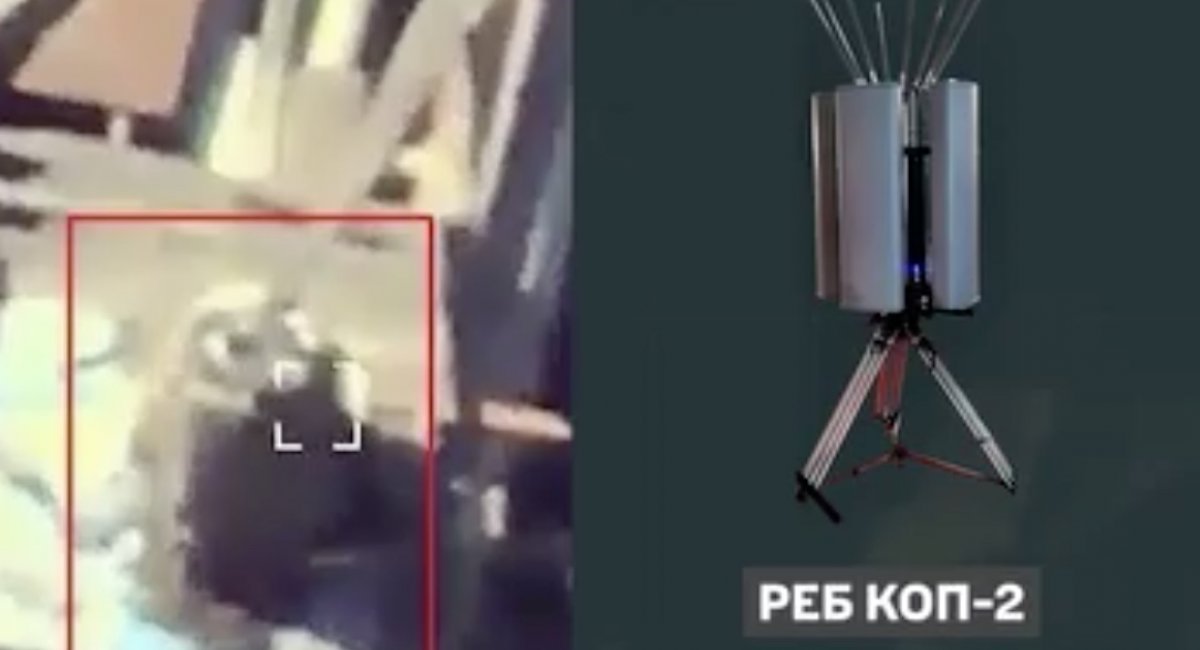The KOP-2 EW system / screenshot from video 