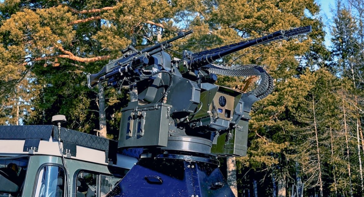 Loke anti-aircraft weapon system engagement unit / Photo credit: Saab