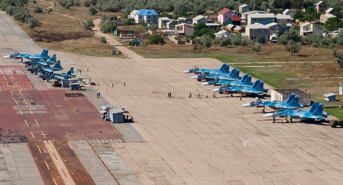 The Saki airfield / Photo credit: wikipedia.org