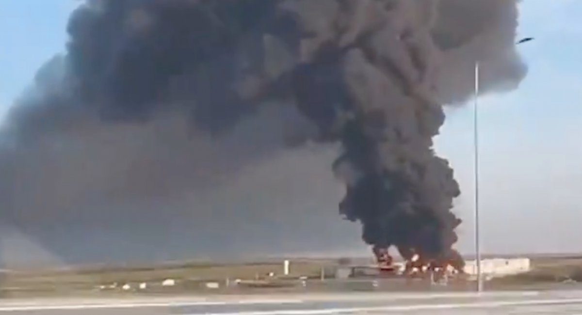 The consequences of Ukrainian attack on November 29 / screenshot from video 