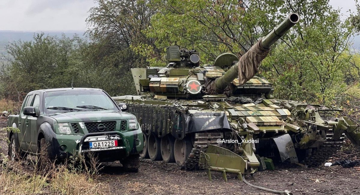 Captured russia's T-72B3 / Open source photo