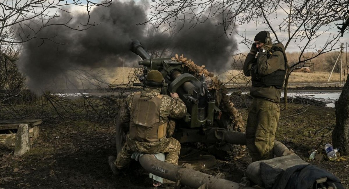 Ukrainian artillerists near Bakhmut -  Illustrative photo from open sources