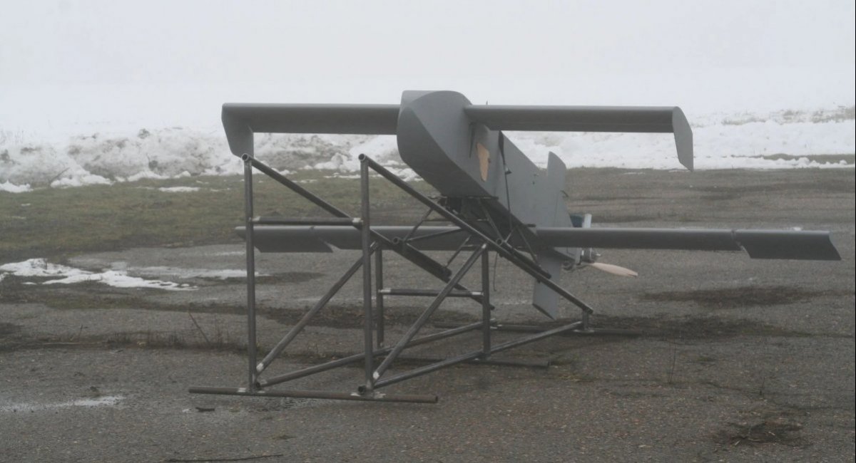 New Ukrainian long-range AQ 400 Scythe suicide drone / Photo credit: Terminal Autonomy