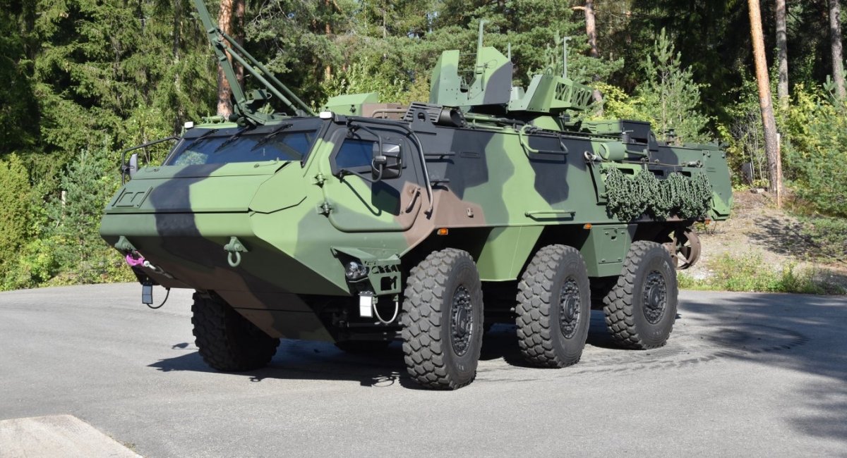 The Patria 6x6 APC / open source 