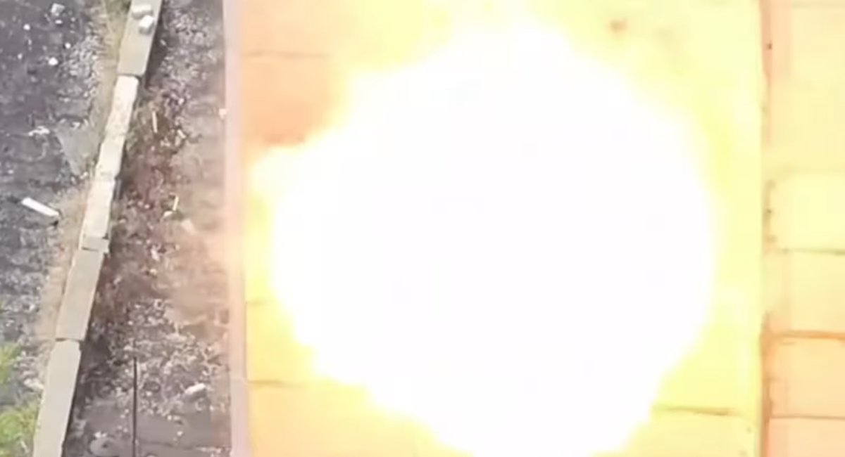 Ukrainian FPV drone operators struck russian military positions on the Prydniprovske axis / Screenshot from video 