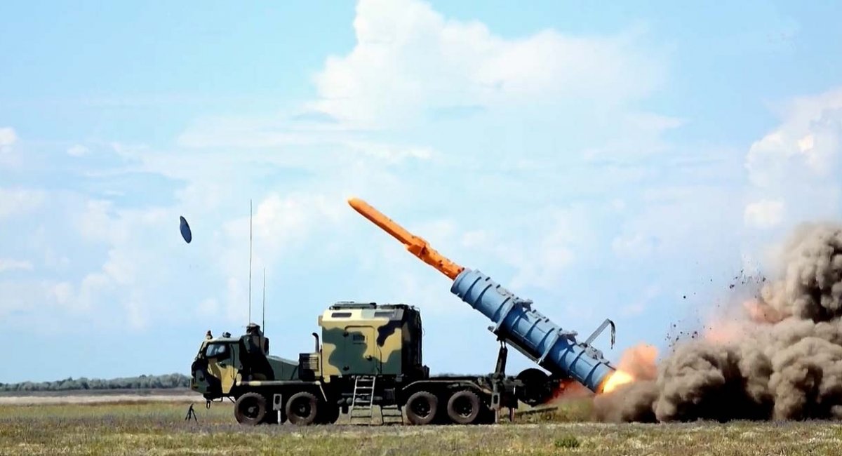 Illustrative photo: Ukrainian-made "Neptun" anti-ship coastal defense missile