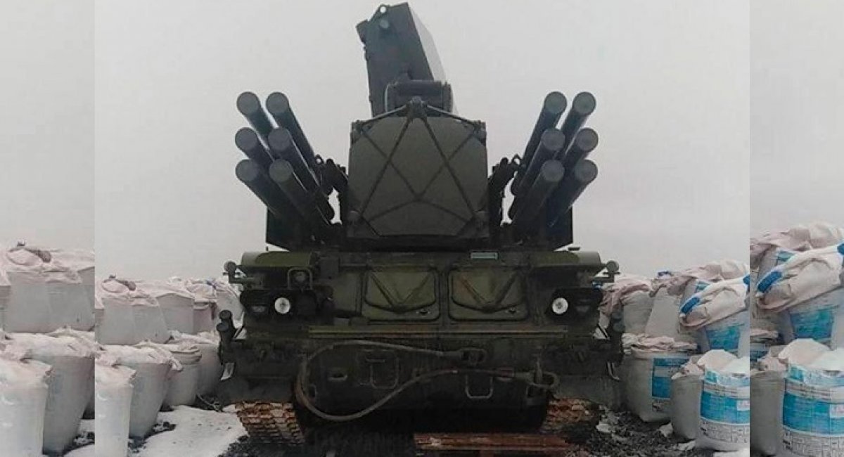 The Pantsir-SM-SV surface-to-air missile and anti-aircraft artillery system / Photo from russian source