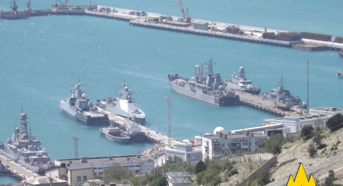 russian naval base in Novorossiysk / Photo credit: the Atesh partisan photo